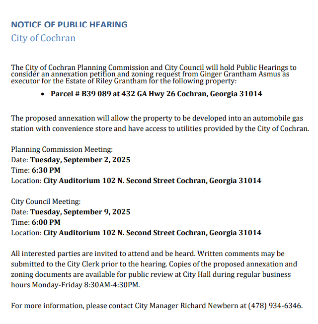 Public Notice